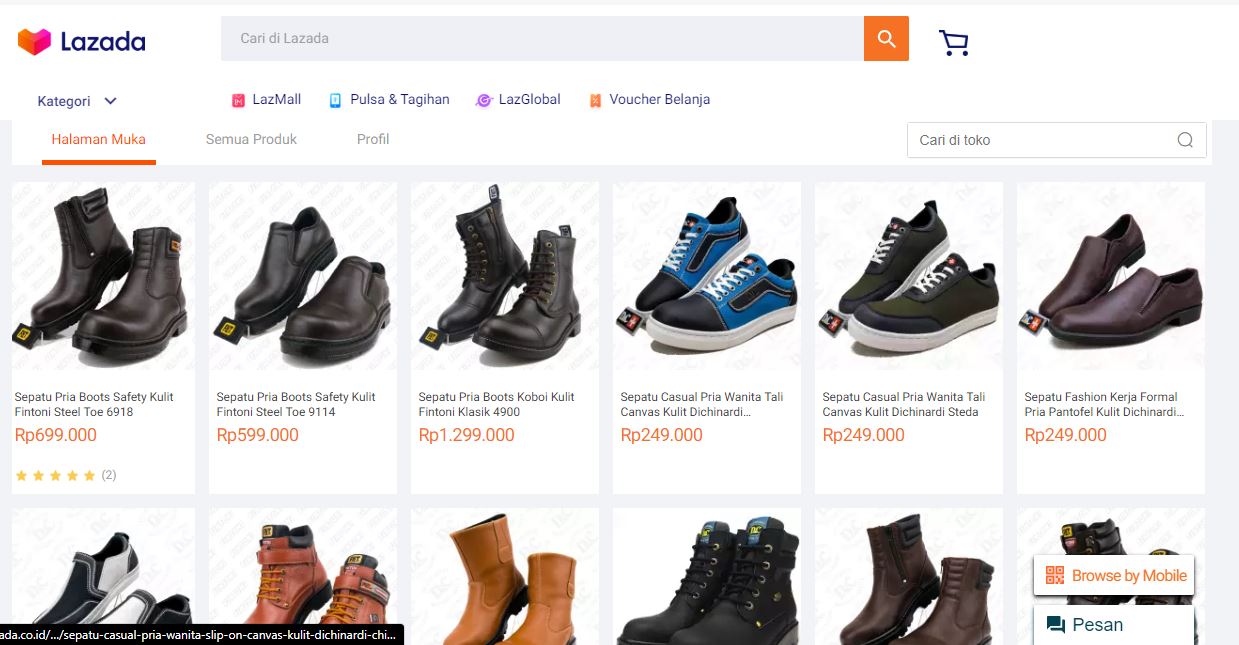 Apakah Anda tertarik dengan sepatu kulit pria branded original dari Fintoni? Brand sepatu ini memang sudah terkenal diantara penyuka sepatu safety kulit. 